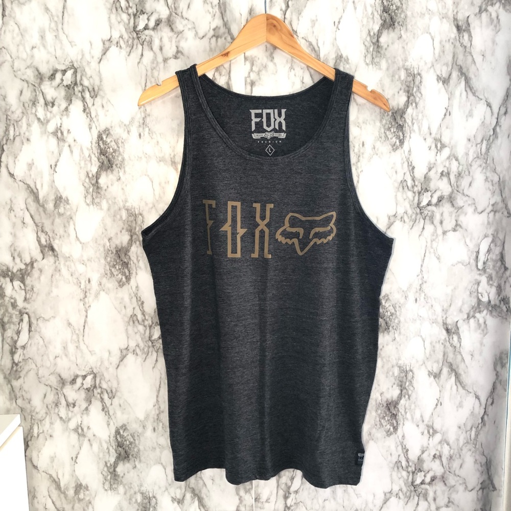 FOX Trademark Premium Muscle Shirt Size Large